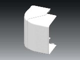 Kcs 90x55mm külső sarok PK fehér 8406 HB Kopos Kcs 90x55mm külső sarok PK fehér 8406 HB Kopos