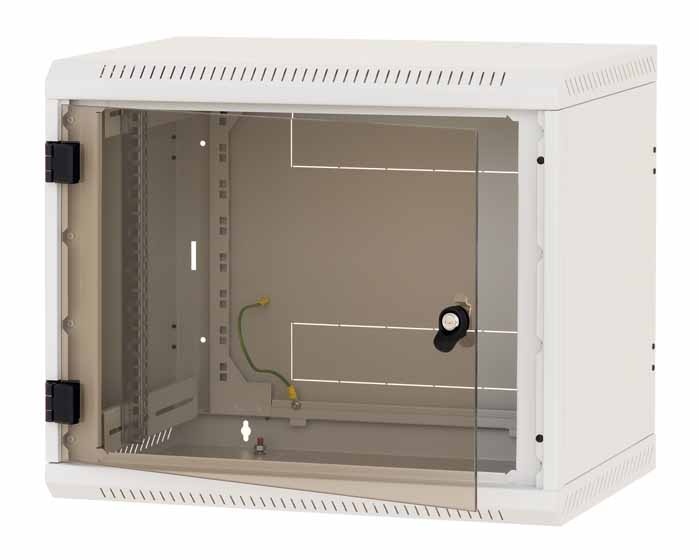 Rack szekrény 18U fali 19" 600x 500 szürke RBA-18-AS5-CAY-A1 Triton