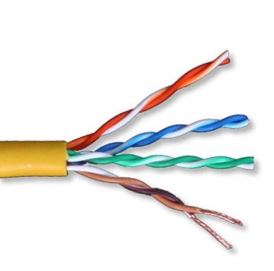 Kábel Cat5E  UTP patch  PVC sárga 100-091 Excel [12142]