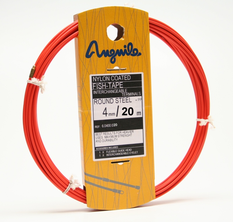 Kábelbehúzó 4,0mm 20m acélsodrony PP 6.0400.020 Estiare