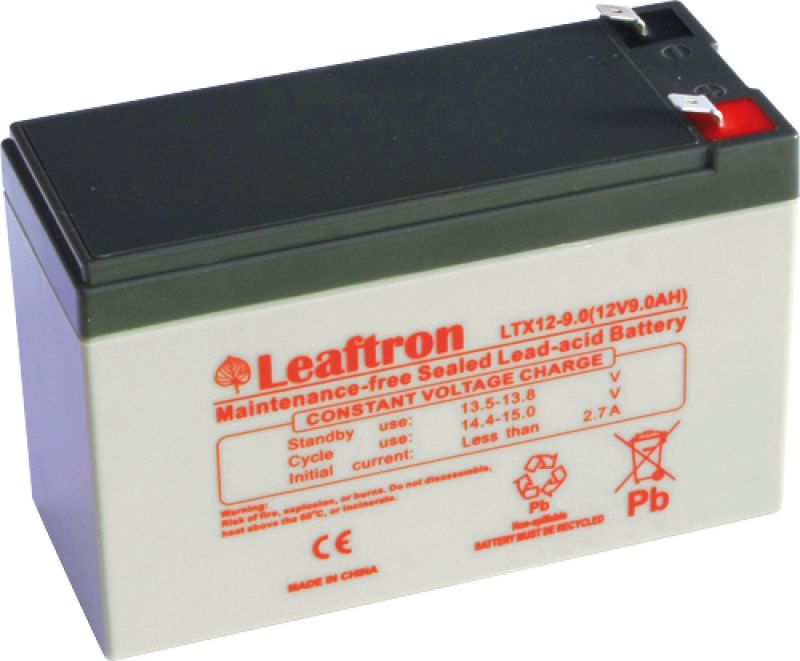 Akkumulátor 12 V   9 Ah LTX12-9 T2 Leaftron [12448]