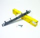 Rack gyűrűspanel 19" 1U 40x 40mm fekete RAB-VP-X01-A2 KELine-b