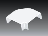Kcs 160x65mm sík-idom PK fehér 8483 HB Kopos Kcs 160x65mm sík-idom PK fehér 8483 HB Kopos