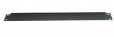 Rack takaró panel 19" 1U fekete OEM *[13363]