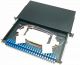 Patch panel opt. 24p (24xSCslx) SM rack 19" 1U OptiC [13513]-a