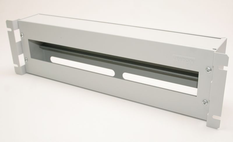 Rack DIN modul tartó 19" 3U  szürke RAC-JL-X02-A1 Triton