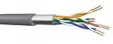 Kábel Cat5E F/UTP fali  PVC 500m  szürke UC300 S24 (60011258) Draka [14646]