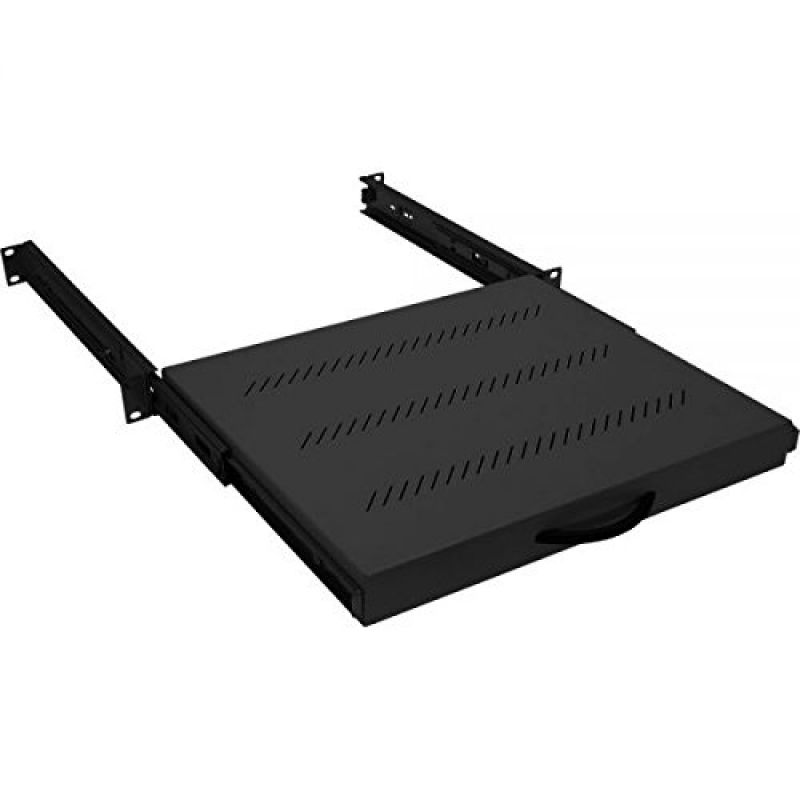 Rack polc 19" 1U 550mm fekete kihúzható RAB-UP-X20-A1 Triton