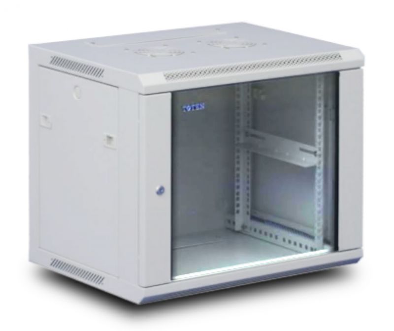Rack szekrény  6U fali 19" 600x600  szürke RUA-06-AS6-CAY-A1 Triton [14952]