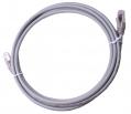 Patch kábel Cat6A S/FTP  2m  szürke 50µ" LSOH EXW [1836]-a