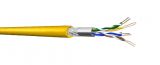 Kábel Cat5E SF/UTP patch LSHF sárga UC300 HS26 Draka [15356]