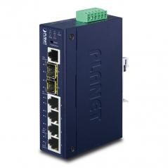 Switch  1G  6p (4x100M/1G RJ45+2x1G SFP) DIN IGS-5225-4T2S Planet [15632]