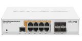 Switch 1G 12p (8x100M/1G RJ45 PoE+4x1G SFP) CRS112-8P-4S-IN MikroTik Switch 1G 12p (8x100M/1G RJ45 PoE+4x1G SFP) CRS112-8P-4S-IN MikroTik