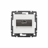 Fali aljzat RJ45 Cat6 UTP 1port fehér Valena 774242 Legrand Fali aljzat RJ45 Cat6 UTP 1port fehér Valena 774242 Legrand