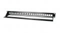 Patch panel Üres (Keystone) 24p rack 19" 1U EXW [16410]-c