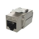 Modulár betét RJ45 Cat5E SFTP 180° sz.n. EXW [16418]