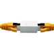 Modulár betét RJ45 Cat6  UTP patch összekötő fehér EXW *[16425]-a