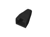 Törésgátló RJ45 UTP/FTP gumi fekete EXW [16437]