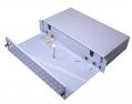 Patch panel opt. Üres 48p (48xSCslx/LCdlx/E2000) rack 19" 2U EFB [16636]-c