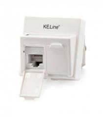 Fali aljzat előlap Üres 2p 45x45mm (Mozaik) 45° PV fehér KELine (16665) Fali aljzat előlap Üres 2p 45x45mm (Mozaik) 45° PV fehér KELine (16665)