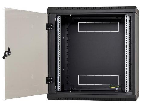 Rack szekrény 15U  fali 19" 600x600 fekete RBA-15-AS6-BAY-A1 Triton [16680]