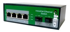 Switch  1G  6p (4x100M/1G RJ45+2x1G SFP) DIN IS-2SF60004 CRD [16823]