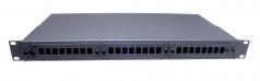 Patch panel opt. Üres 24p (24xSCslx/LCdlx/E2000)rack 19" 1U fiókos OptiC [17059]