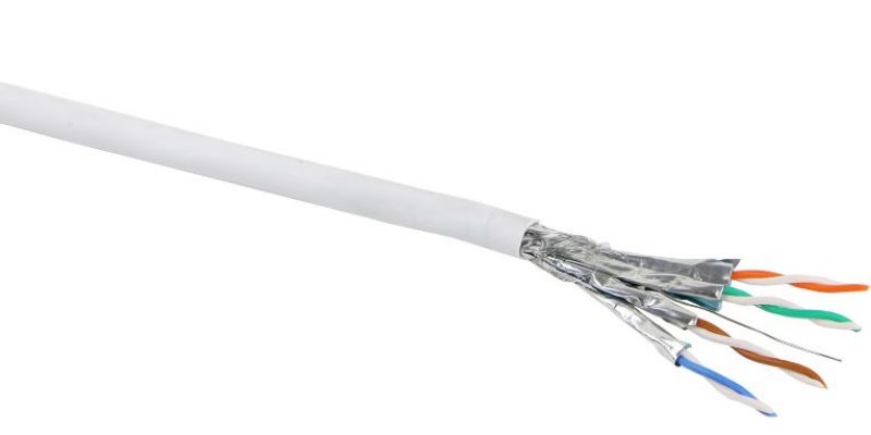 Kábel Cat6A S/FTP fali LSOH 500m fehér 100-914 Excel [17158]