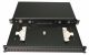 Patch panel opt. Üres 24p (24xST/FC) rack 19" 1U RAB-FO-X15-SL KELine [17222]-b