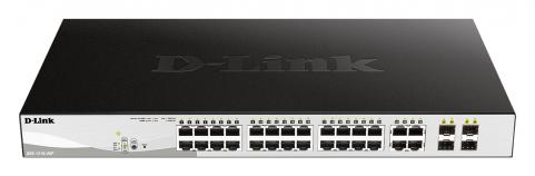 Switch  1G 28p (24x100M/1G RJ45+4x1G RJ45/SFP) DGS-1210-28/E D-Link [17274]