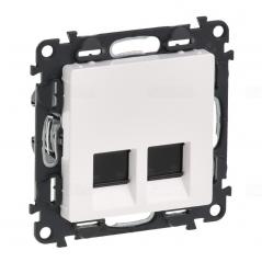 Fali aljzat RJ45 Cat6a SFTP 2port fehér Valena Life 753149 Legrand Fali aljzat RJ45 Cat6a SFTP 2port fehér Valena Life 753149 Legrand
