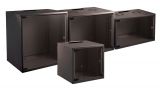 Rack szekrény 15U  fali 19" 600x450 fekete lapraszer. WGB-1915TS.45 EFB [17389]