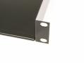 Rack polc 19" 1U  200mm fekete fix 3MM *[17476]-a