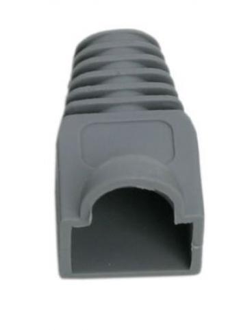 Törésgátló RJ45 UTP/FTP gumi  szürke OEM [17662]