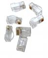 Modulár dugó RJ45 Cat6  UTP patch/fali (1,1mm) easy plug 50µ" EXW [17703]-d
