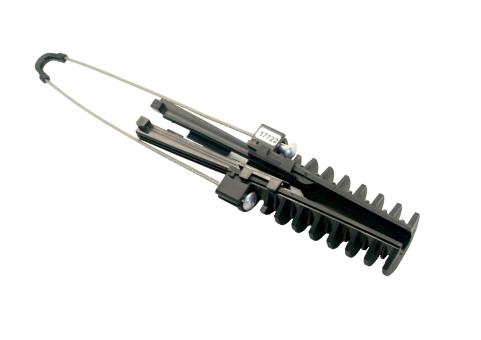 Kábelfeszítő szerelvény ékes -  8-12mm kábelekhez OEM [17722]
