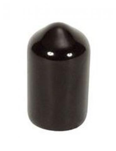 Opt. adapter lezáró/porvédő dugó ST/FC slx forma fekete OEM *[17978]