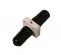 Opt. adapter lezáró/porvédő dugó ST/FC slx forma fekete OEM *[17978]-c