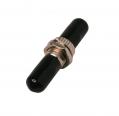 Opt. adapter lezáró/porvédő dugó ST/FC slx forma fekete OEM *[17978]-e