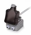 Fali aljzat RJ45 Cat5E STP 2port kültéri (IP66) KELine [18143]-a