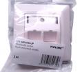 Fali aljzat RJ45 Cat6a STP 2port kültéri (IP66) KELine [18144]-e