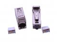 Fali aljzat RJ45 Cat6a STP 2port kültéri (IP66) KELine [18144]-g