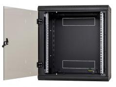Rack szekrény  9U fali 19" 600x 400 fekete RBA-09-AS4-BAY-A1 Triton