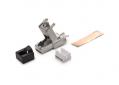 Modulár dugó RJ45 Cat6A/7A STP fali sz.n. extra rövid SFT45 KELine [18460]-a