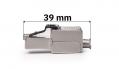 Modulár dugó RJ45 Cat6A/7A STP fali sz.n. extra rövid SFT45 KELine [18460]-b