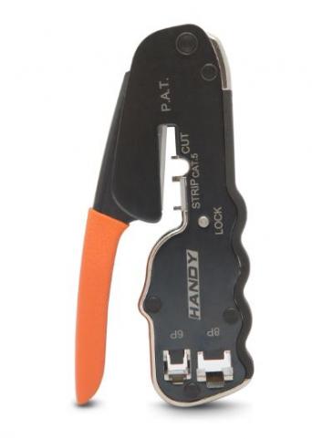 Fogó krimpelő+csupaszoló 6/8 Handy [18546]