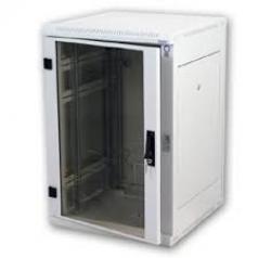Rack szekrény 15U álló 19" 600x 600  szürke RMA-15-A66-CAY-N1 Triton [18625]