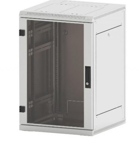 Rack szekrény 18U álló 19" 800x 800  szürke RMA-18-A88-CAY-N1 Triton [18706]