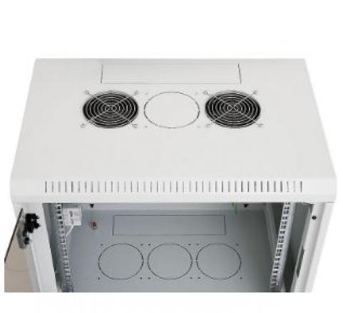 Rack szekrény 12U  fali 19" 600x400  szürke RBA-12-AS4-CAY-A6 Triton [18764]