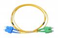 Patch kábel SM 9/125 SC/APC < > SC/UPC DLX   2m OptiC [18993]-a
